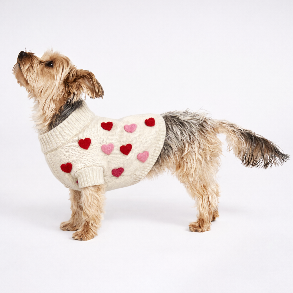 Found My Animal Heart 3D Icon Dog Sweater Cozy Knit