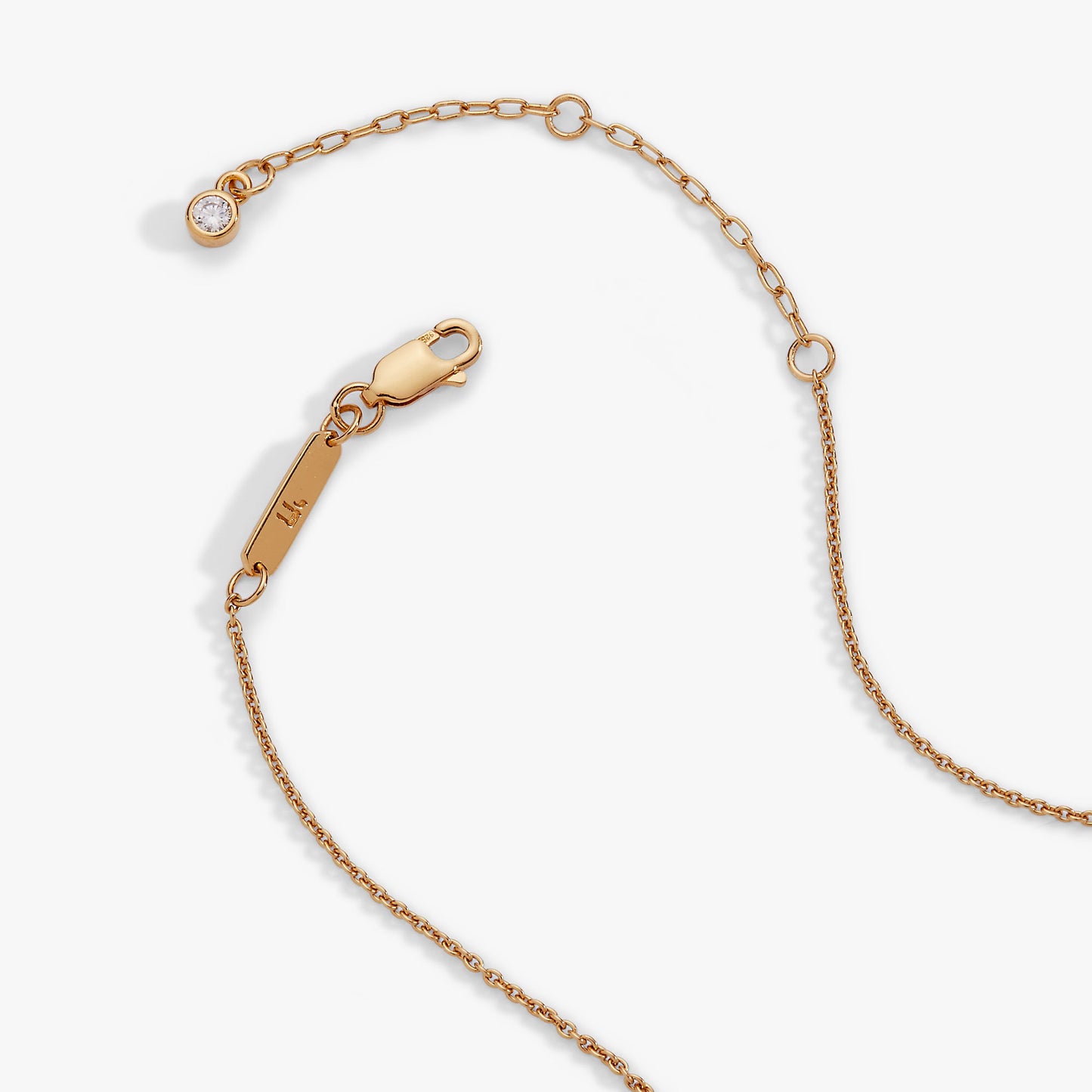 Star of David Delicate Pavé Crystal Pendant Necklace Faith Gift