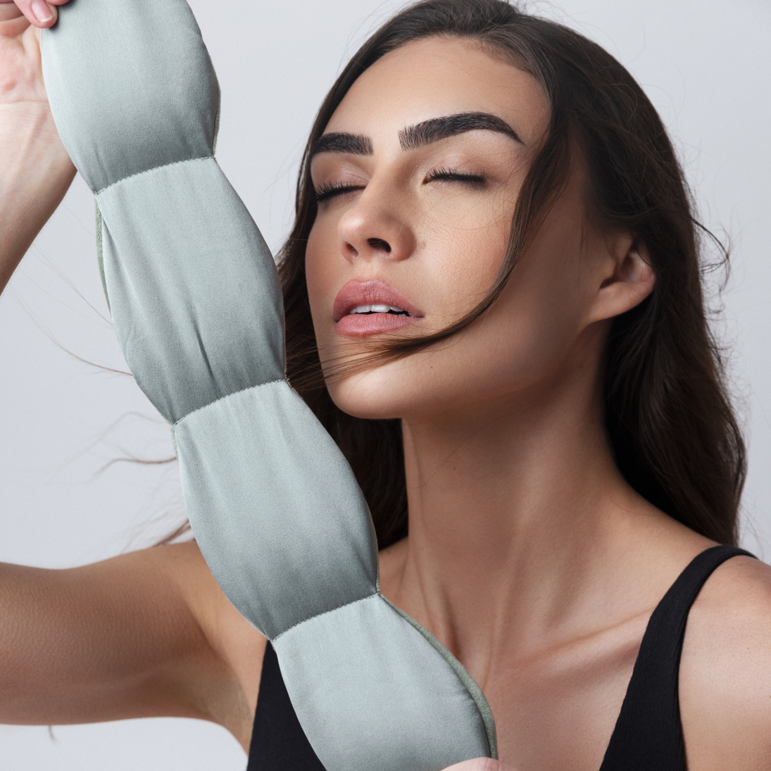 Nodpod SILK Weighted Eye Mask, Mulberry Silk, Strap-Free Comfort
