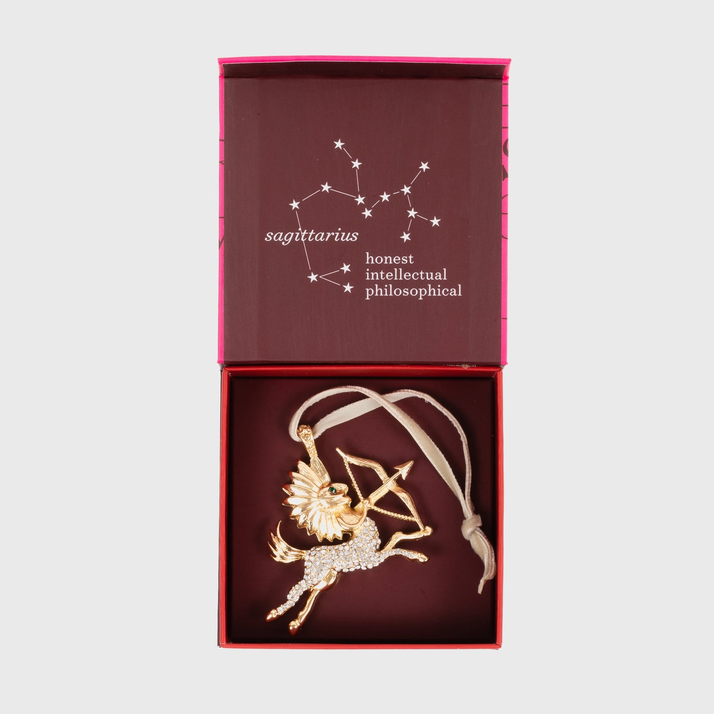 Sagittarius hanging ornament