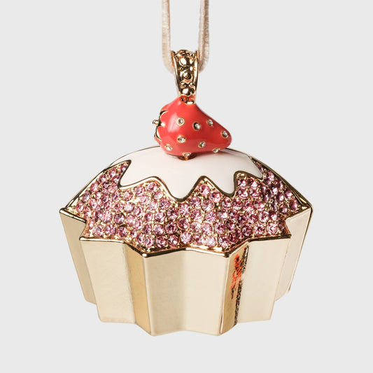 Cupcake hanging ornament