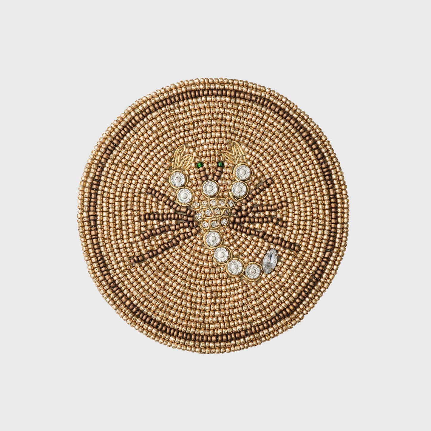 Scorpio coasters set showing zodiac design