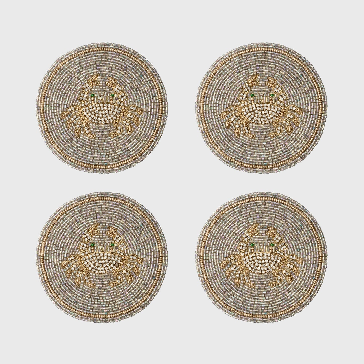 Cancer Zodiac Coasters, Set of Four, Meaningful Astrology Gift Home Accent