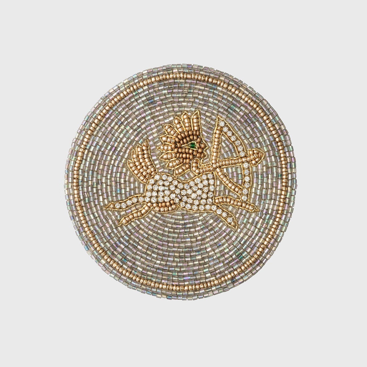 Sagittarius coaster set of four with zodiac design