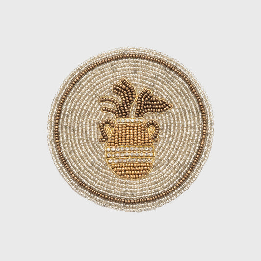 Aquarius Zodiac Coasters, Set of Four, Inspired Personalized Astrology Gift