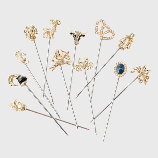 Zodiac cocktail pick gift set