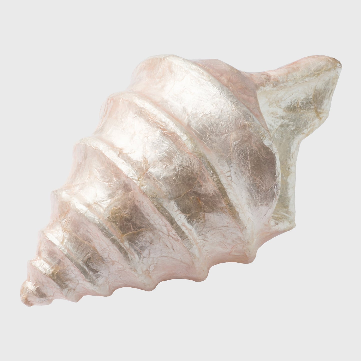 Handmade Capiz Shell Sculpture – Elegant Coastal Home Decor