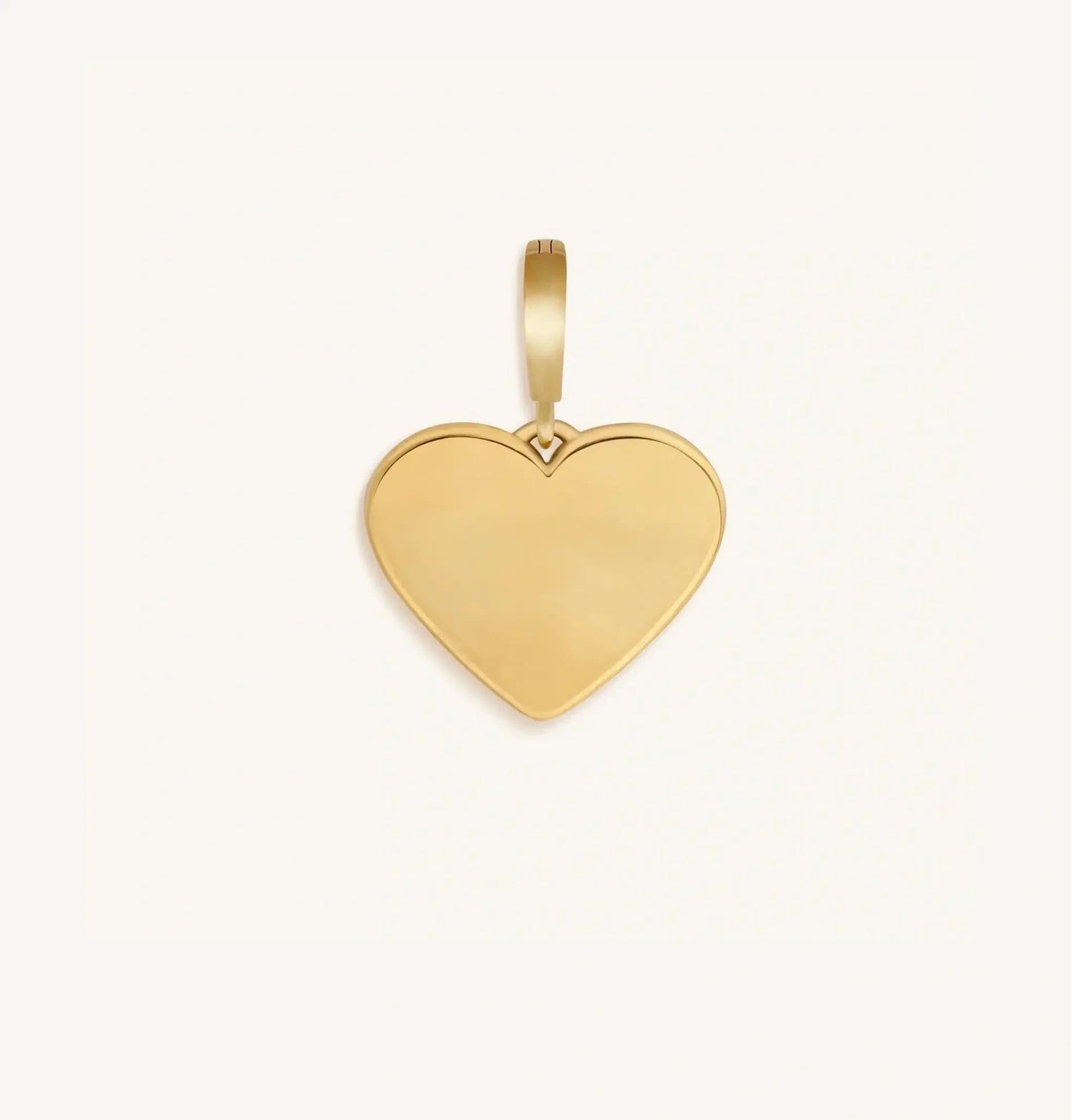 Intuitive Beauty Mother of Pearl Engravable Charm — 18K Gold-Plated