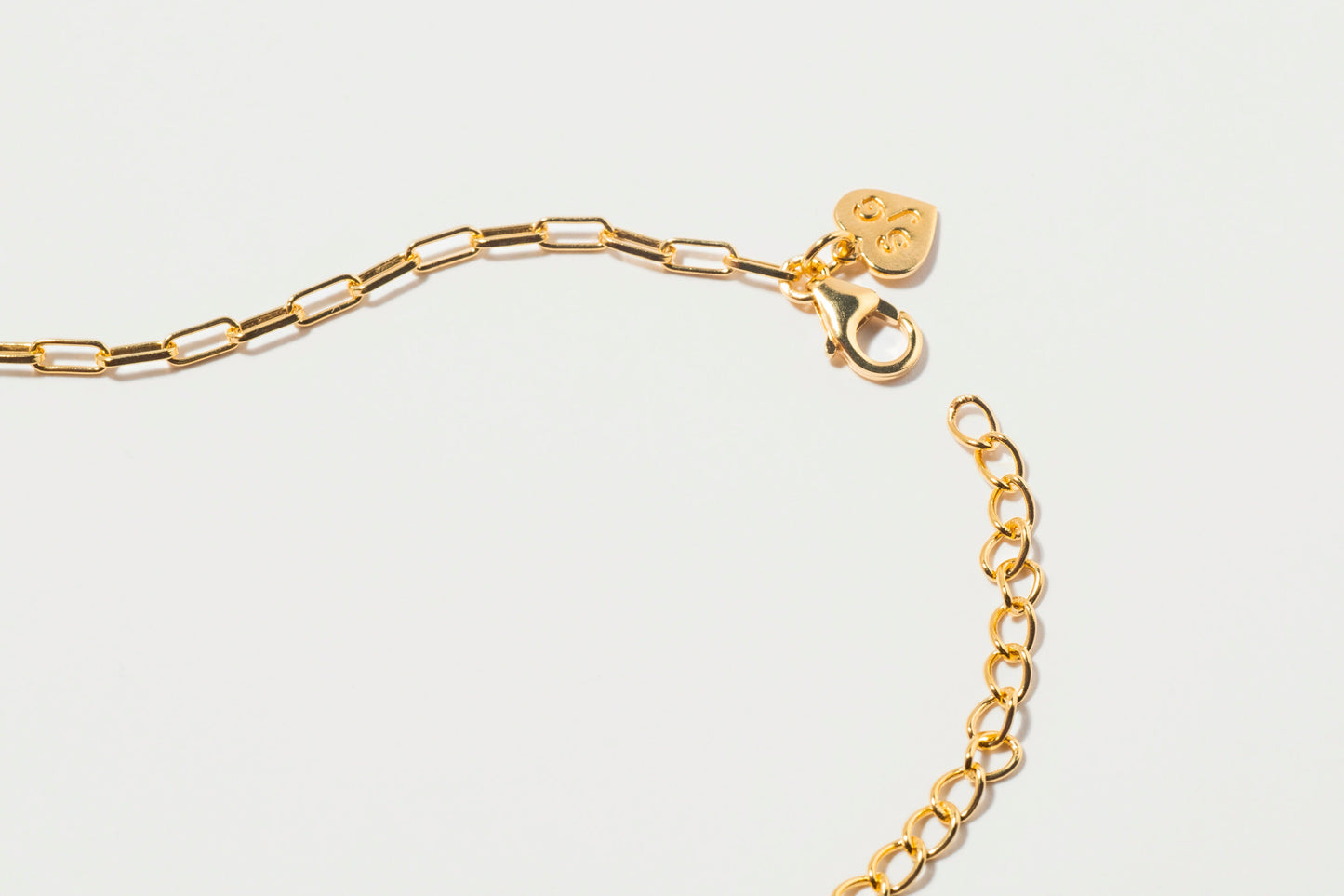 Love Gold Vermeil Pendant Necklace with Raw Diamonds and Rose Resin