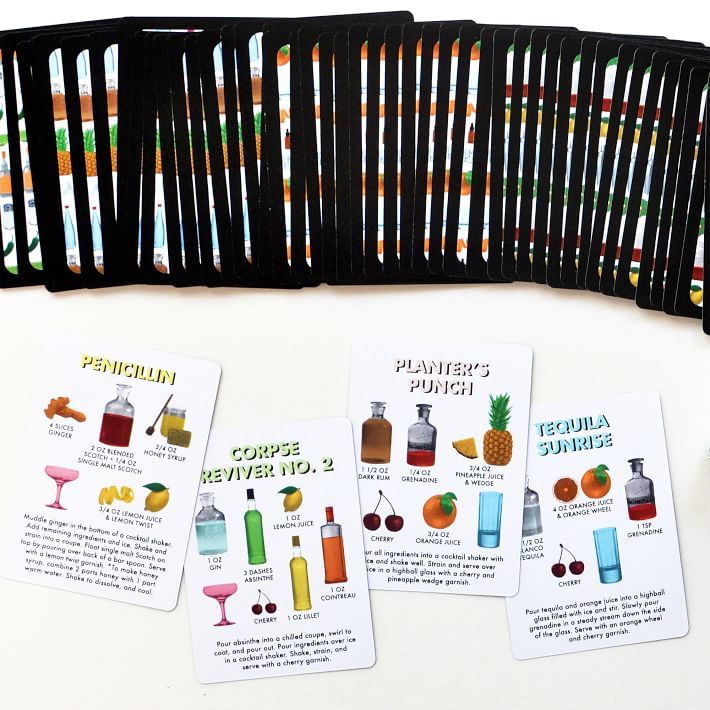 Love & Victory Cocktail Card Deck - Company Gift Ideas on GiftSuite.com 