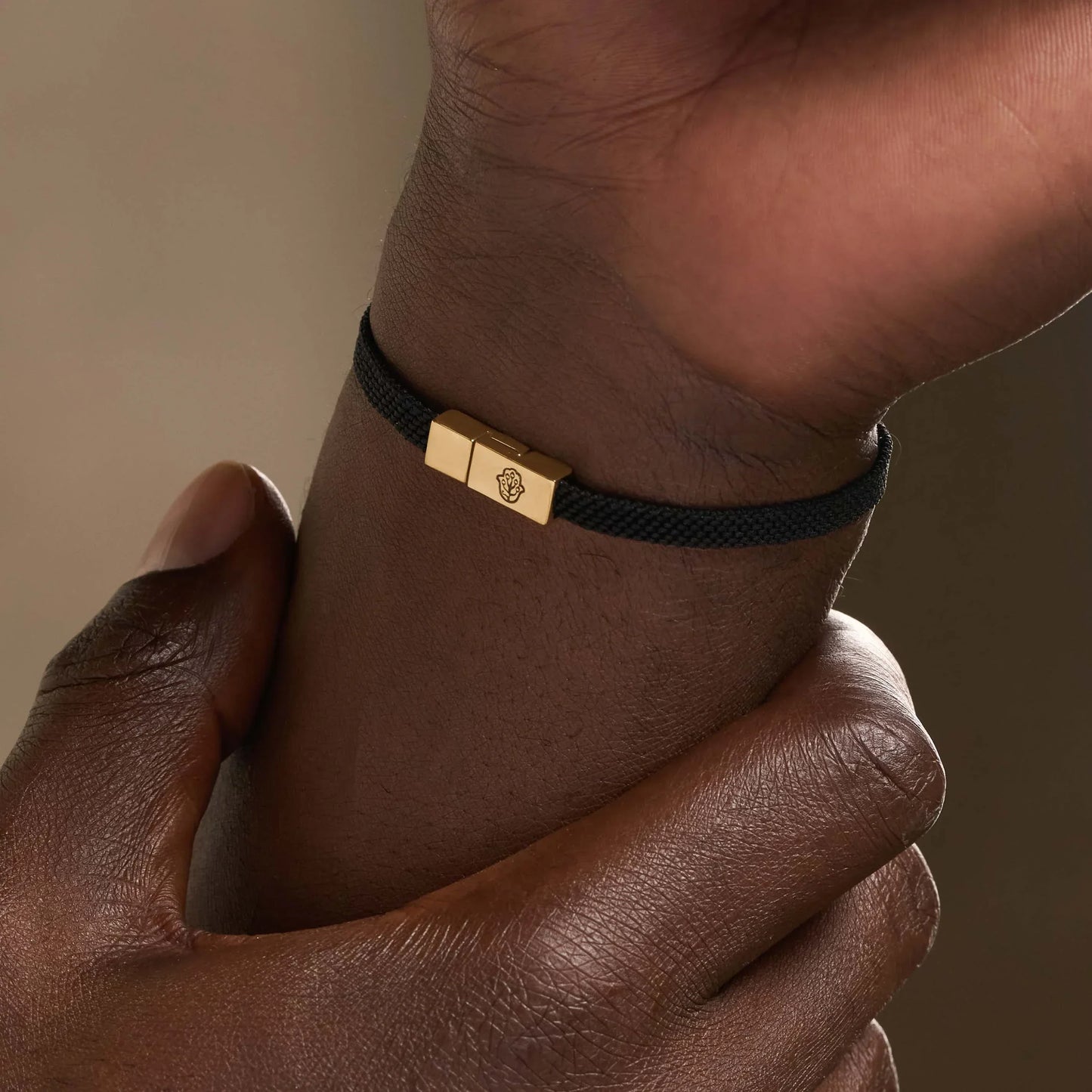 Constant Protection Black Onyx Men’s Karma Circle Bracelet