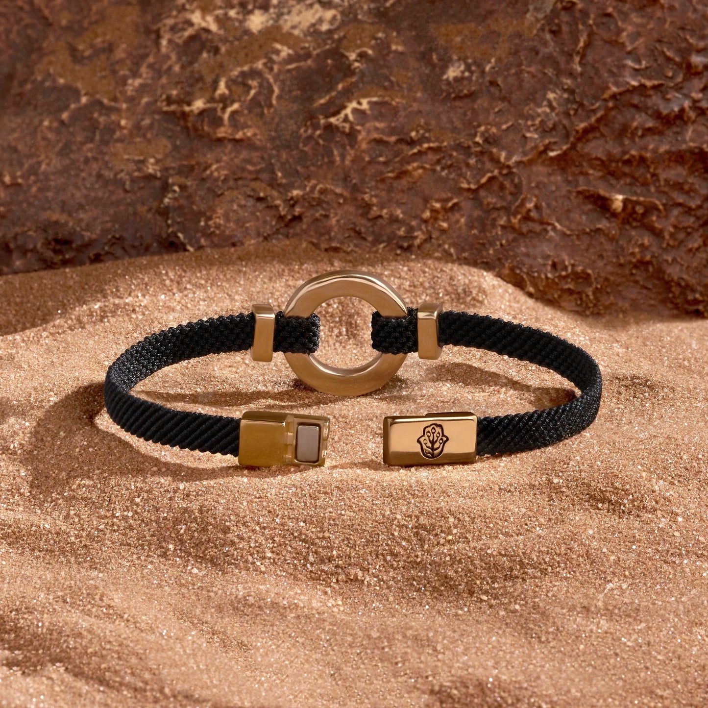 Constant Protection Black Onyx Men’s Karma Circle Bracelet