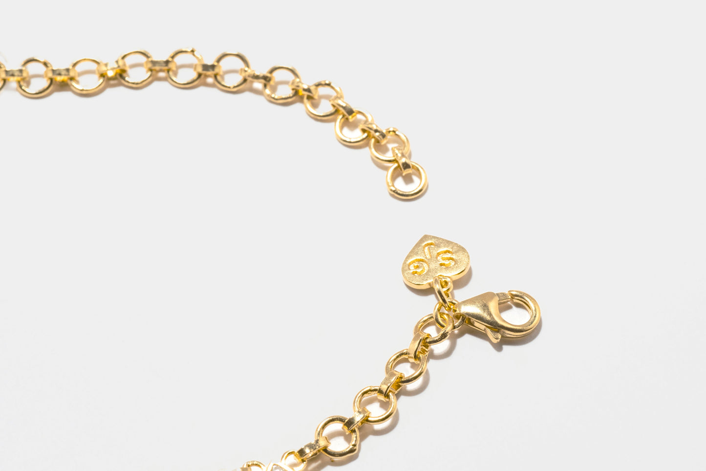 Nayika Gold Vermeil Necklace with Raw Diamond Detail