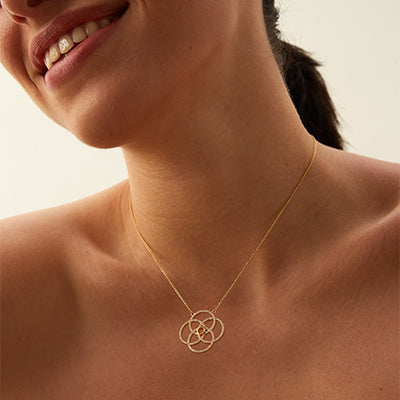 Diamond Ikigai Necklace