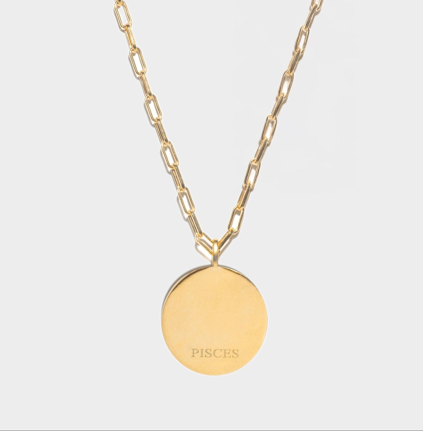 Pisces Gold Vermeil Pendant Necklace with Diamonds