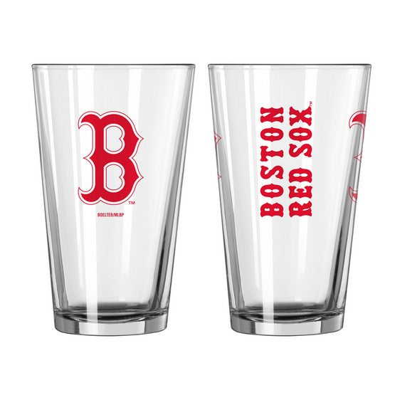 Boston Red Sox Game Day Pint Glass – Perfect for Fans