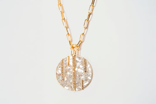 Riffa Gold Vermeil Diamond Small Necklace