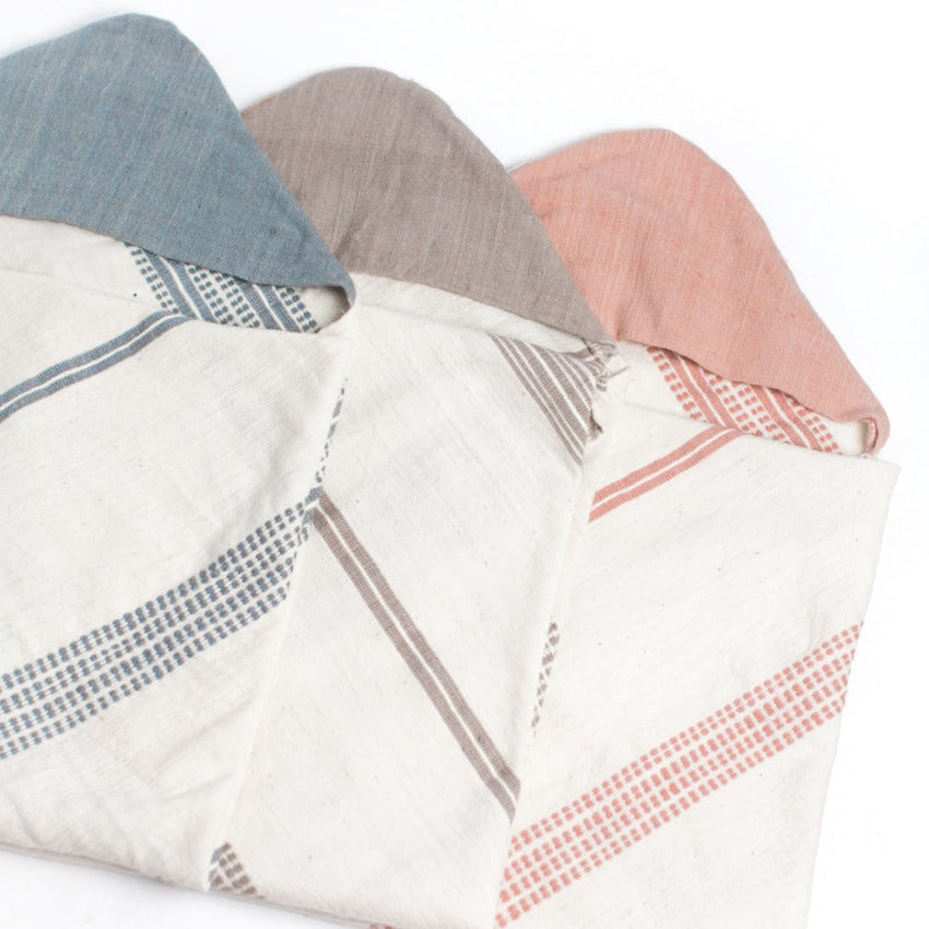 Baby Hooded Towel - Light Blue