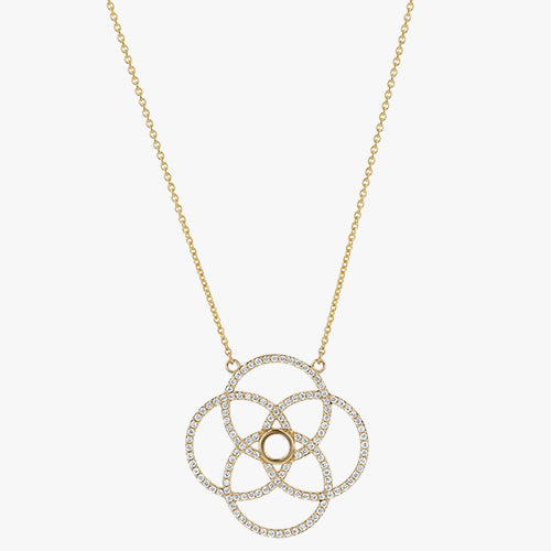 Diamond Ikigai Necklace