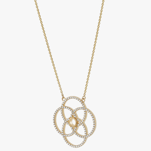 Diamond Ikigai Necklace