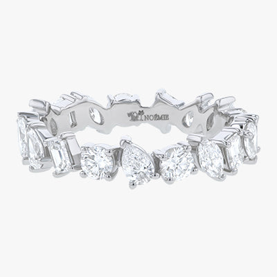 Multi Shape Diamond Eternity Ring