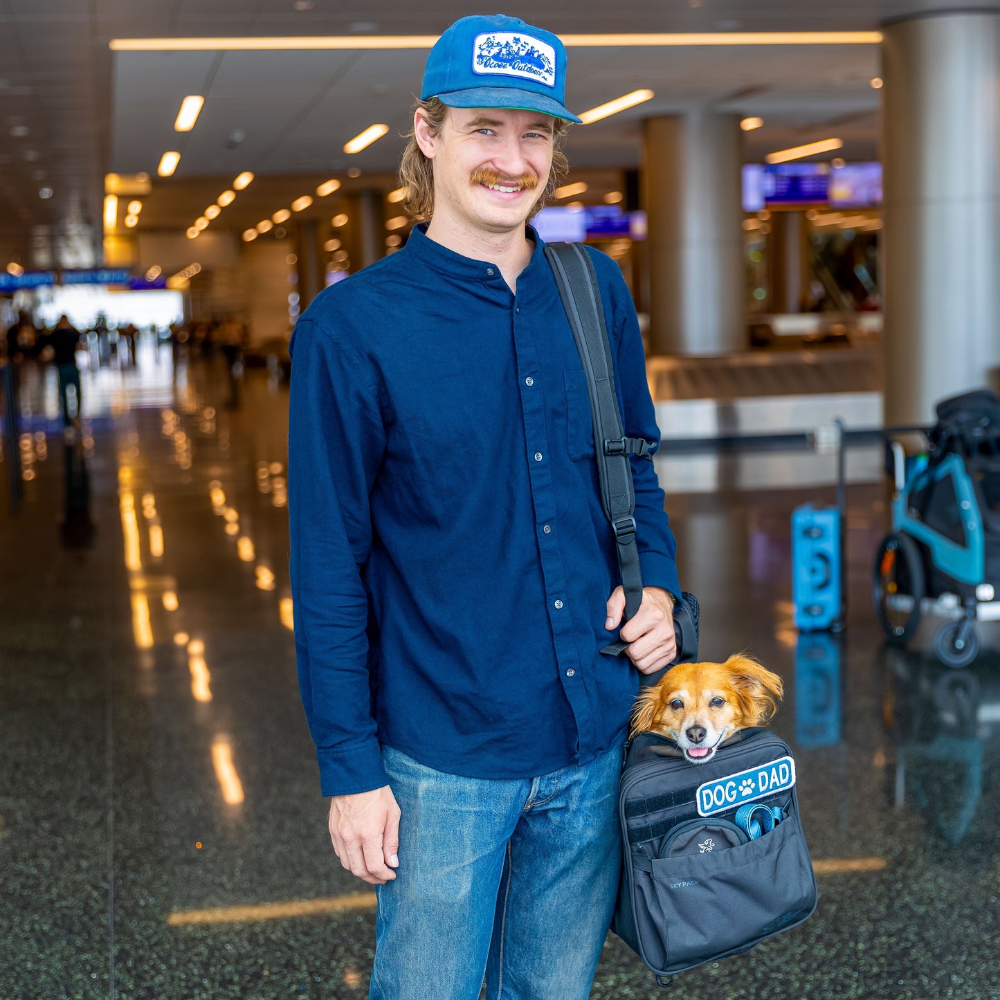 Sky Pack Convertible Dog Backpack & Pet Carrier — Airline-Approved