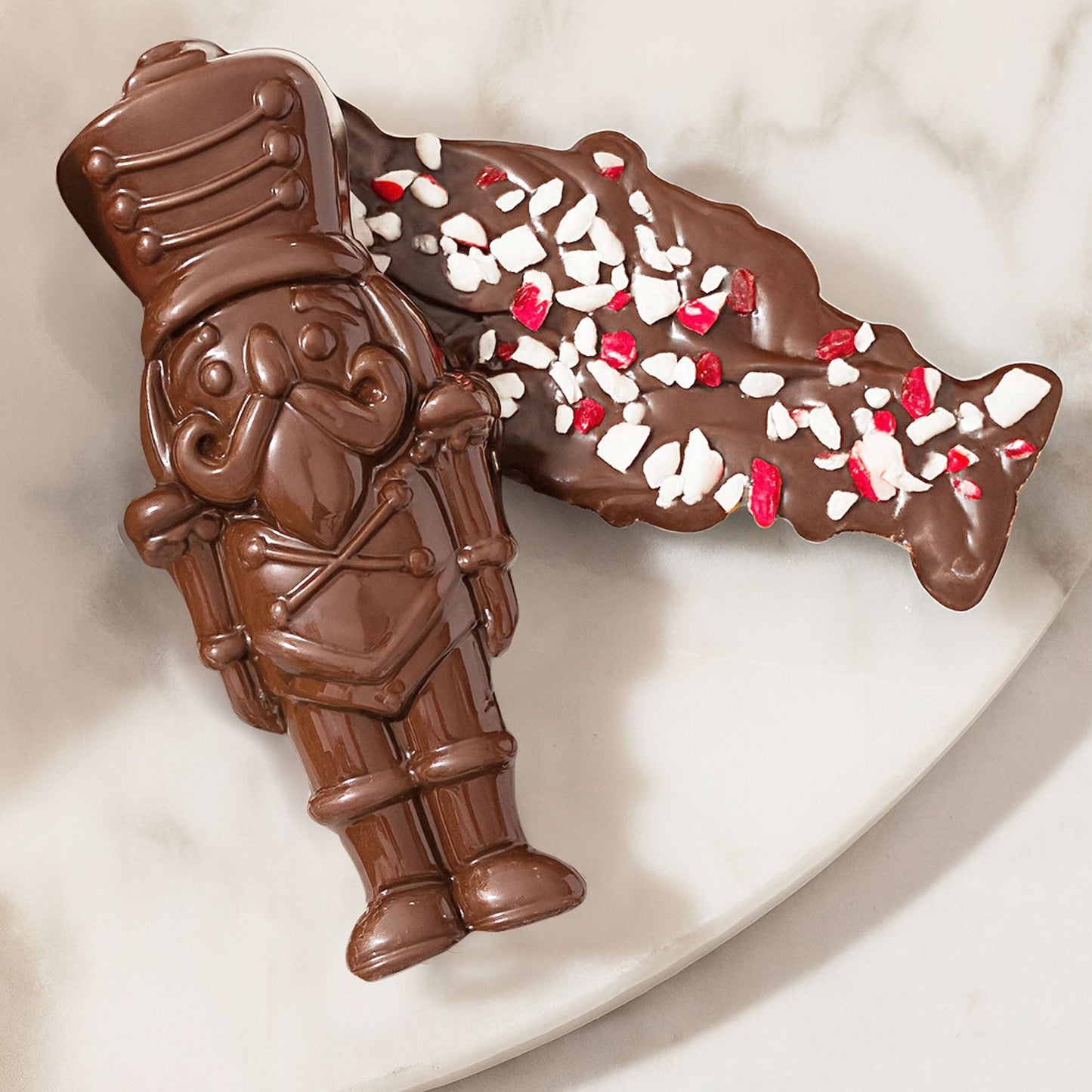 Three-Tier Holiday Chocolate Tower – Assorted Treats