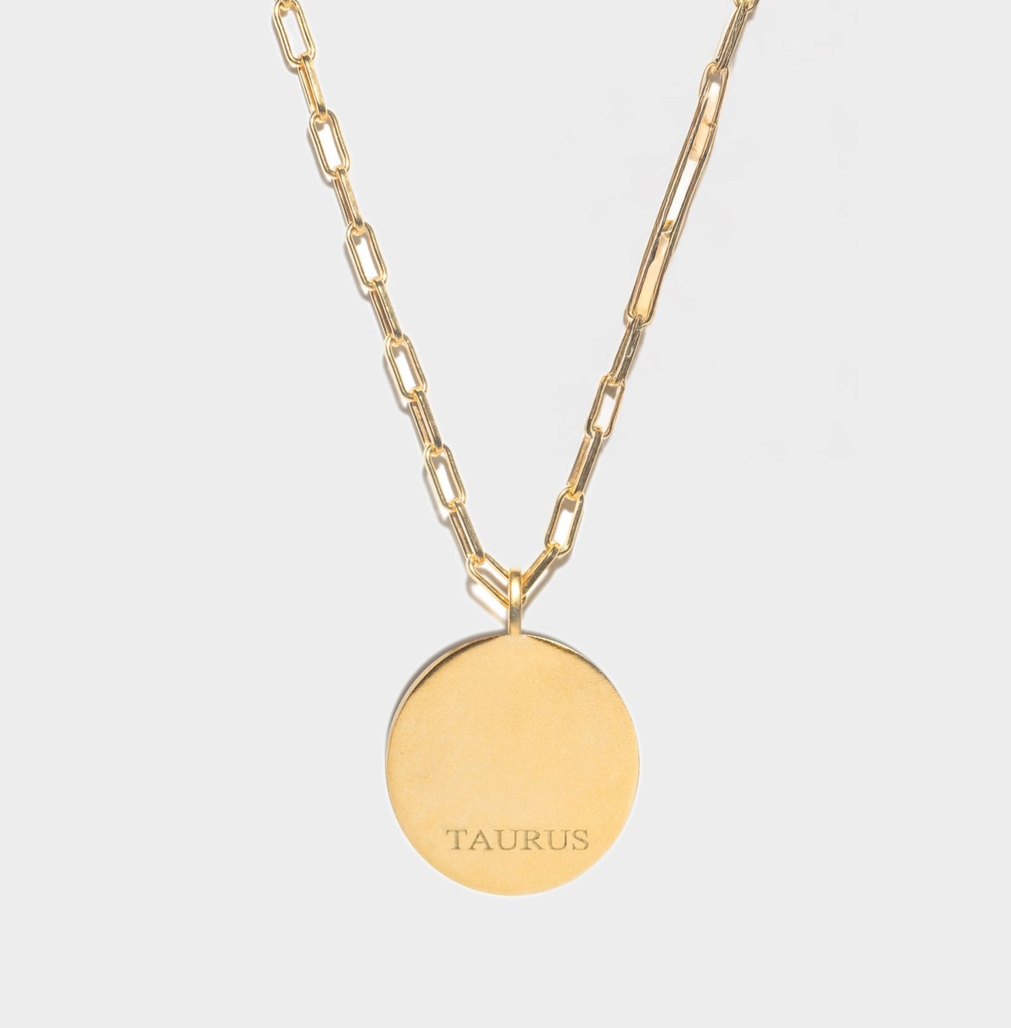 Taurus Gold Vermeil Pendant Necklace with Diamonds