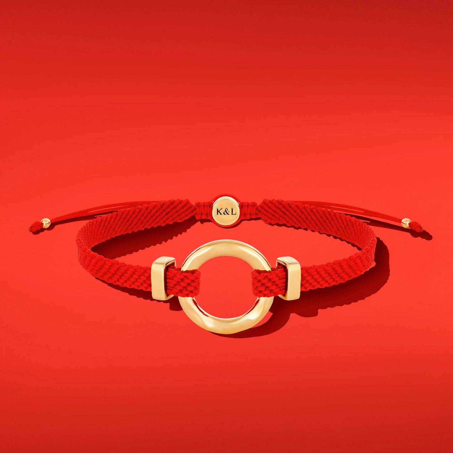Infinite Wisdom Men’s Karma Circle Red String Bracelet