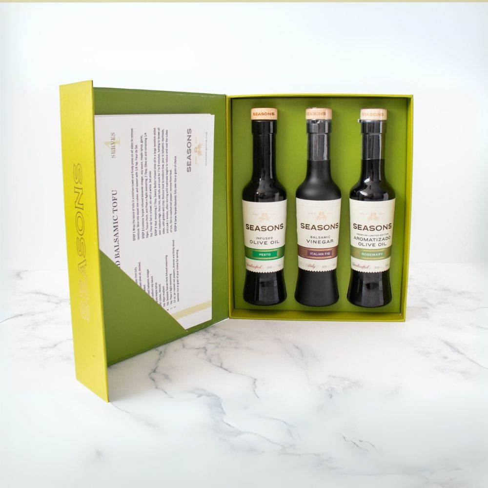 Taste of Tuscany Olive Oil and Balsamic Gift Set