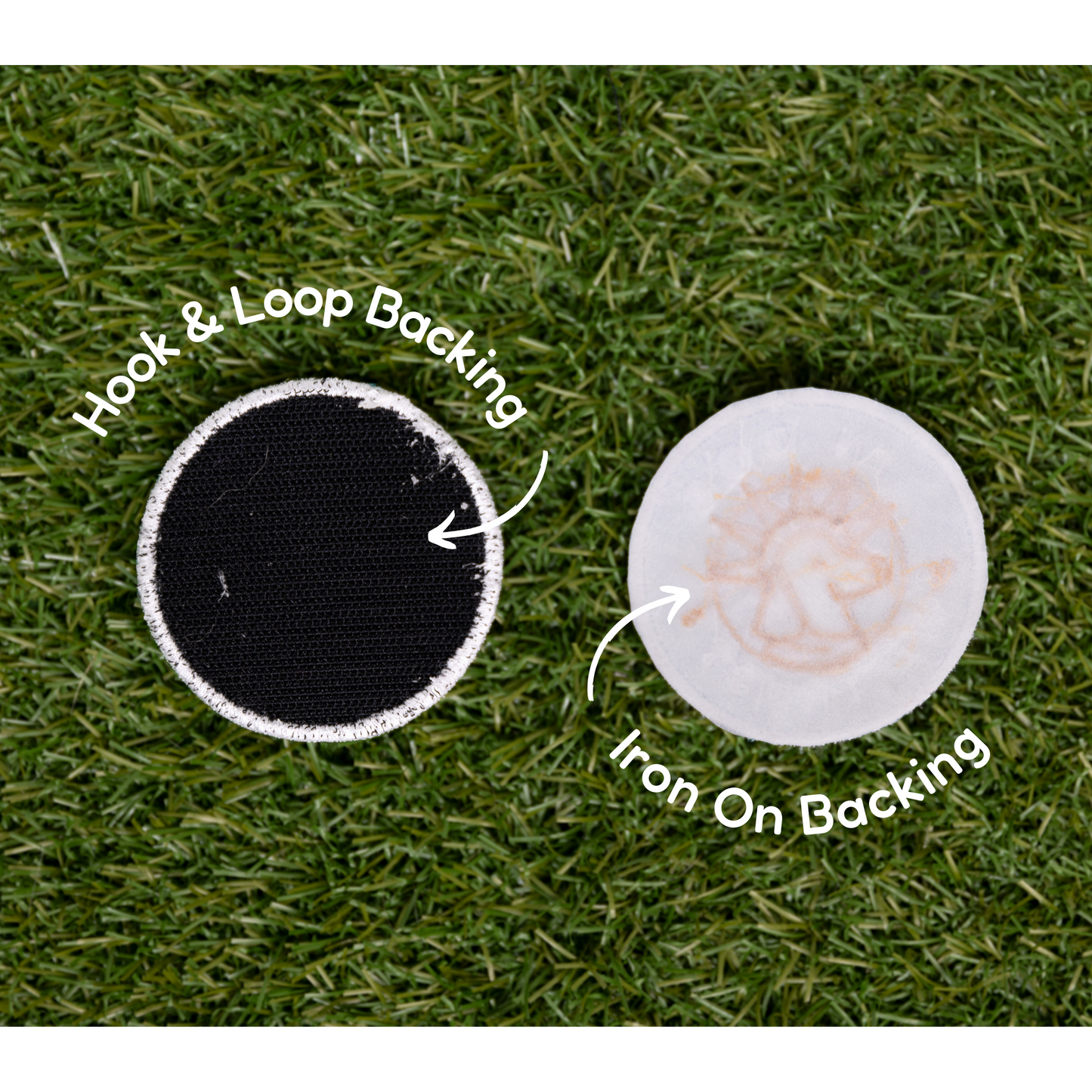 Gray Corgi Bum Patch — 2.5" Recycled Embroidered Patch