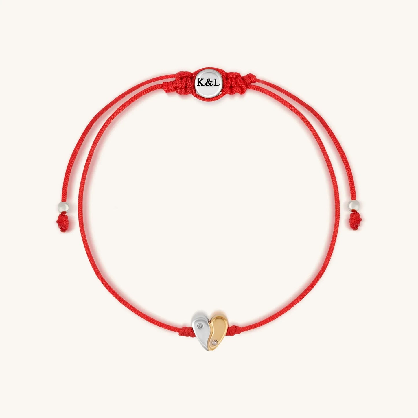 Harmonious Rhythm Red String Yin Yang Bracelet