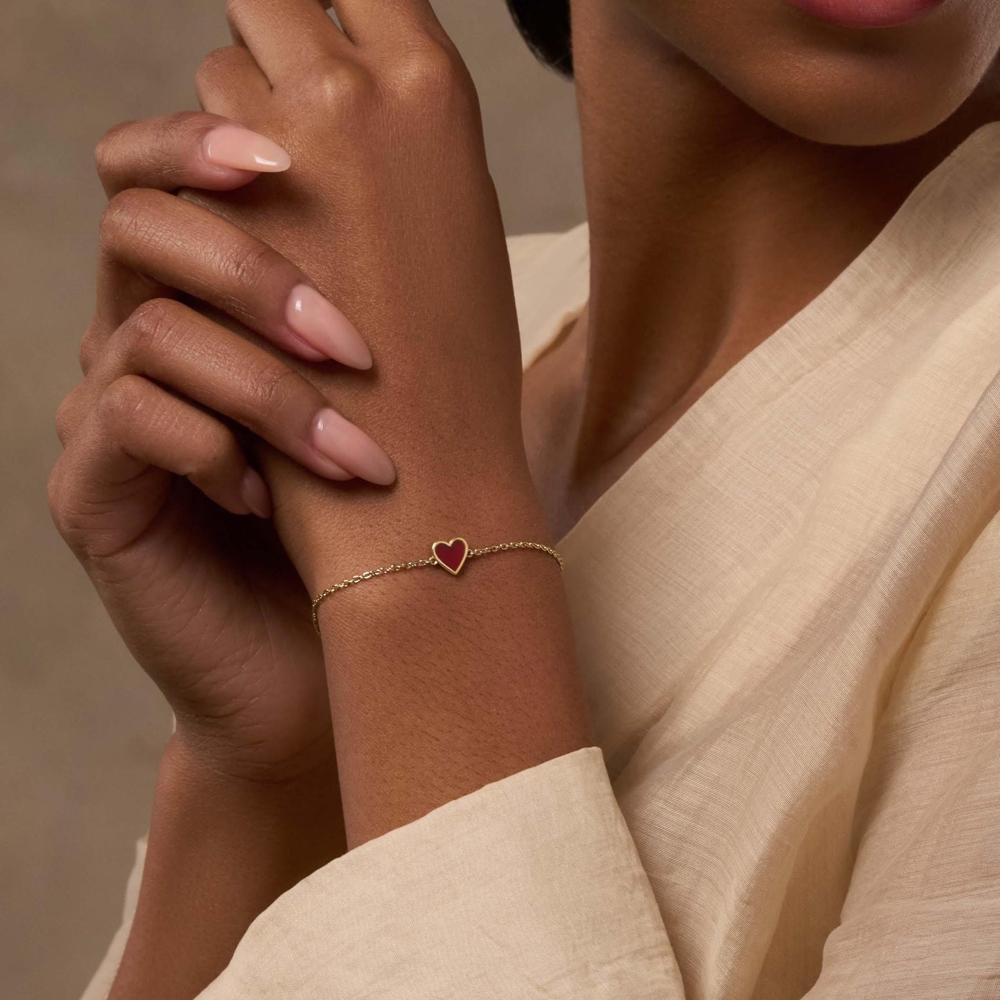 Soulful Passion Carnelian Heart Bracelet — Bold, Loving Energy