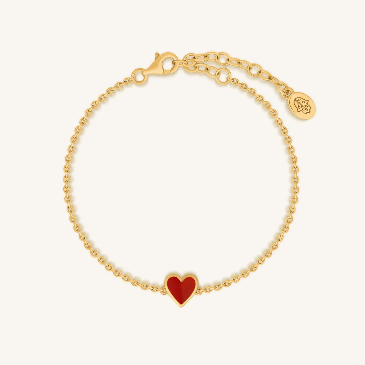 Soulful Passion Carnelian Heart Bracelet — Bold, Loving Energy