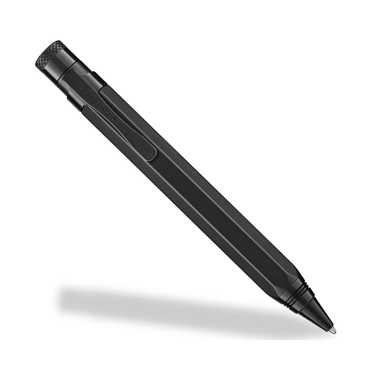 L-Tech Infinity Easy Flow Ballpoint, Iconic Seven-Faceted Brass Pen
