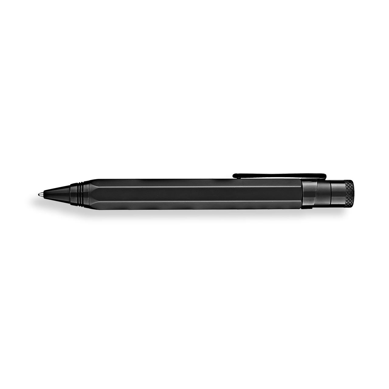 L-Tech Infinity Easy Flow Ballpoint, Iconic Seven-Faceted Brass Pen