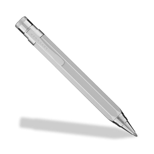 L-Tech Infinity Easy Flow Ballpoint, Iconic Seven-Faceted Brass Pen