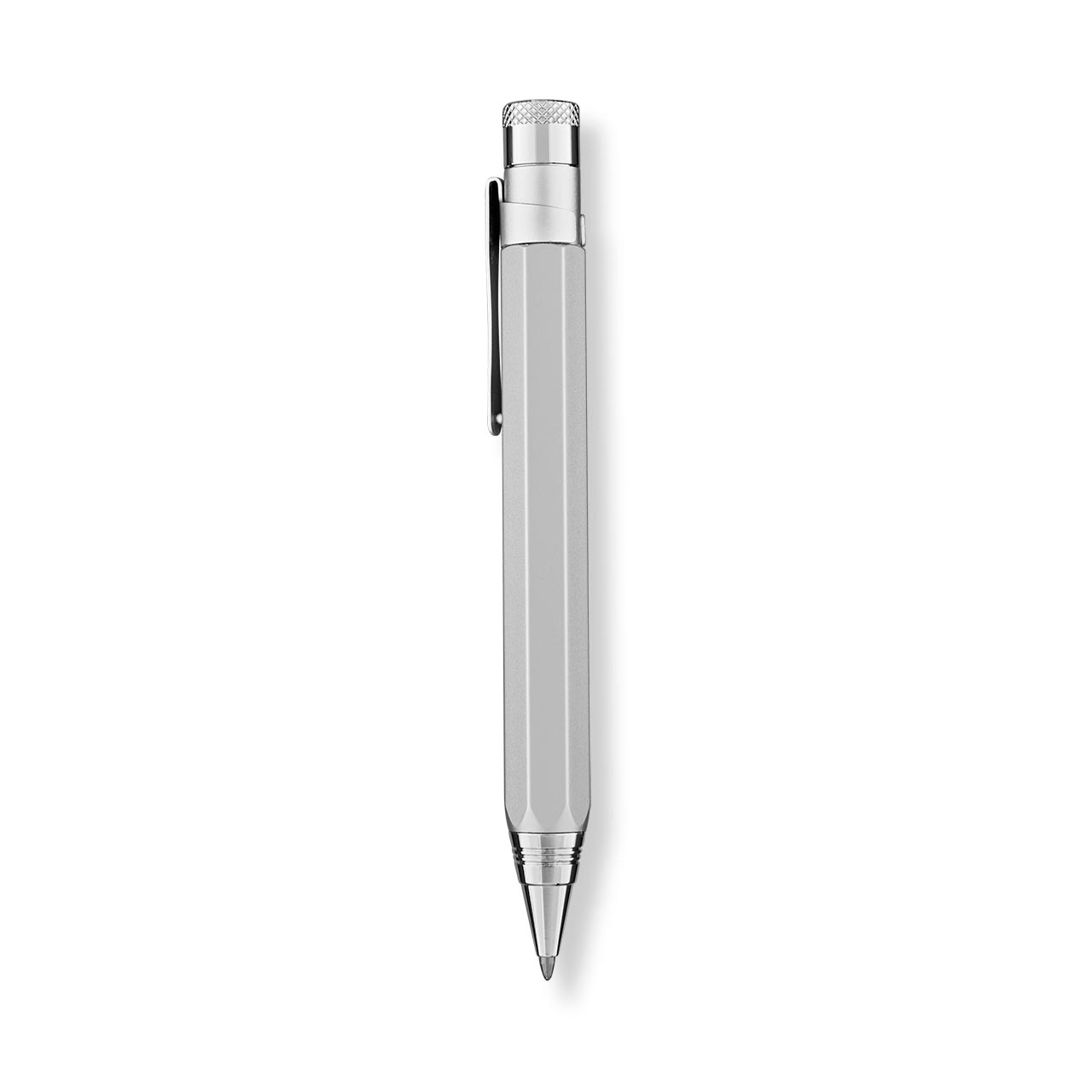 L-Tech Infinity Easy Flow Ballpoint, Iconic Seven-Faceted Brass Pen
