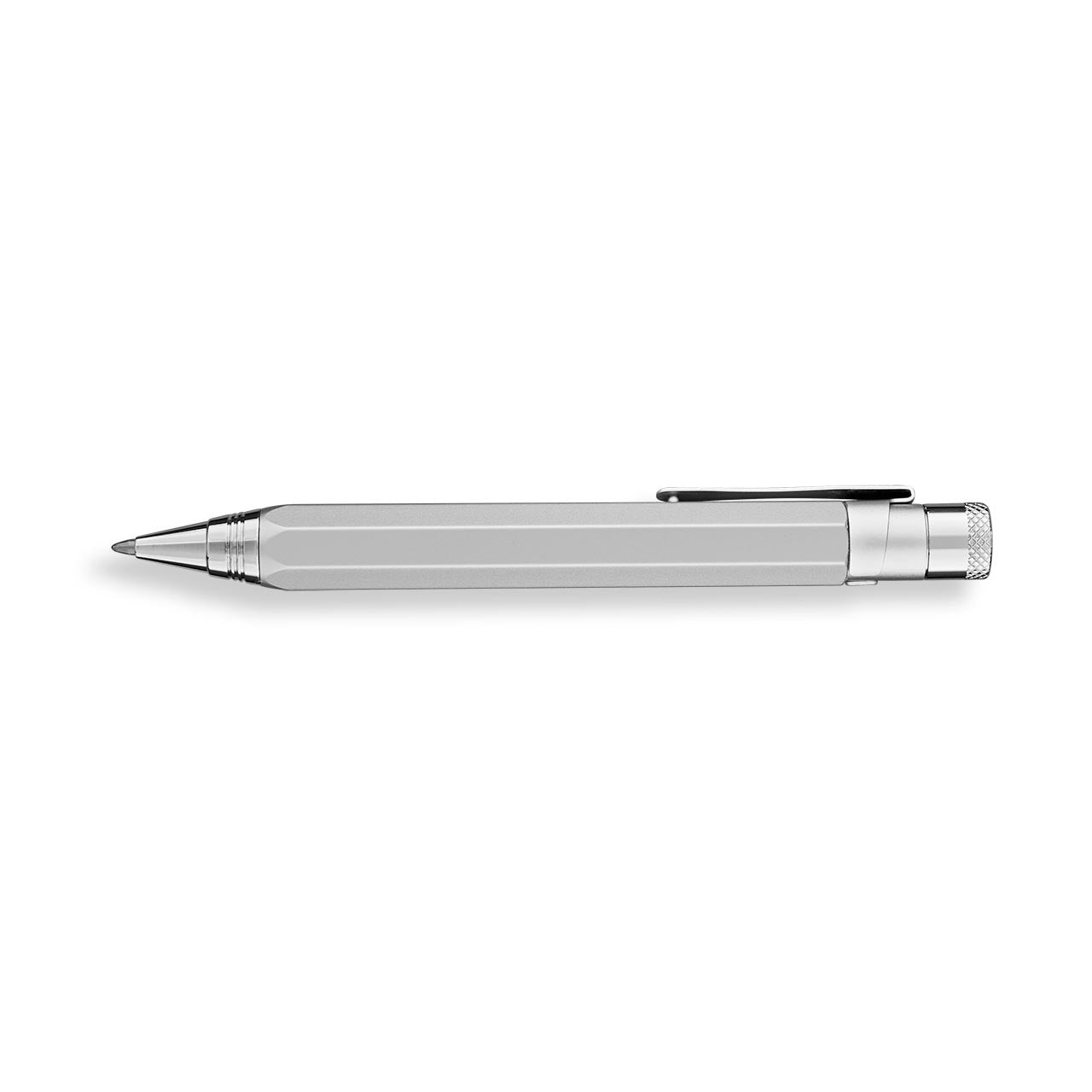L-Tech Infinity Easy Flow Ballpoint, Iconic Seven-Faceted Brass Pen