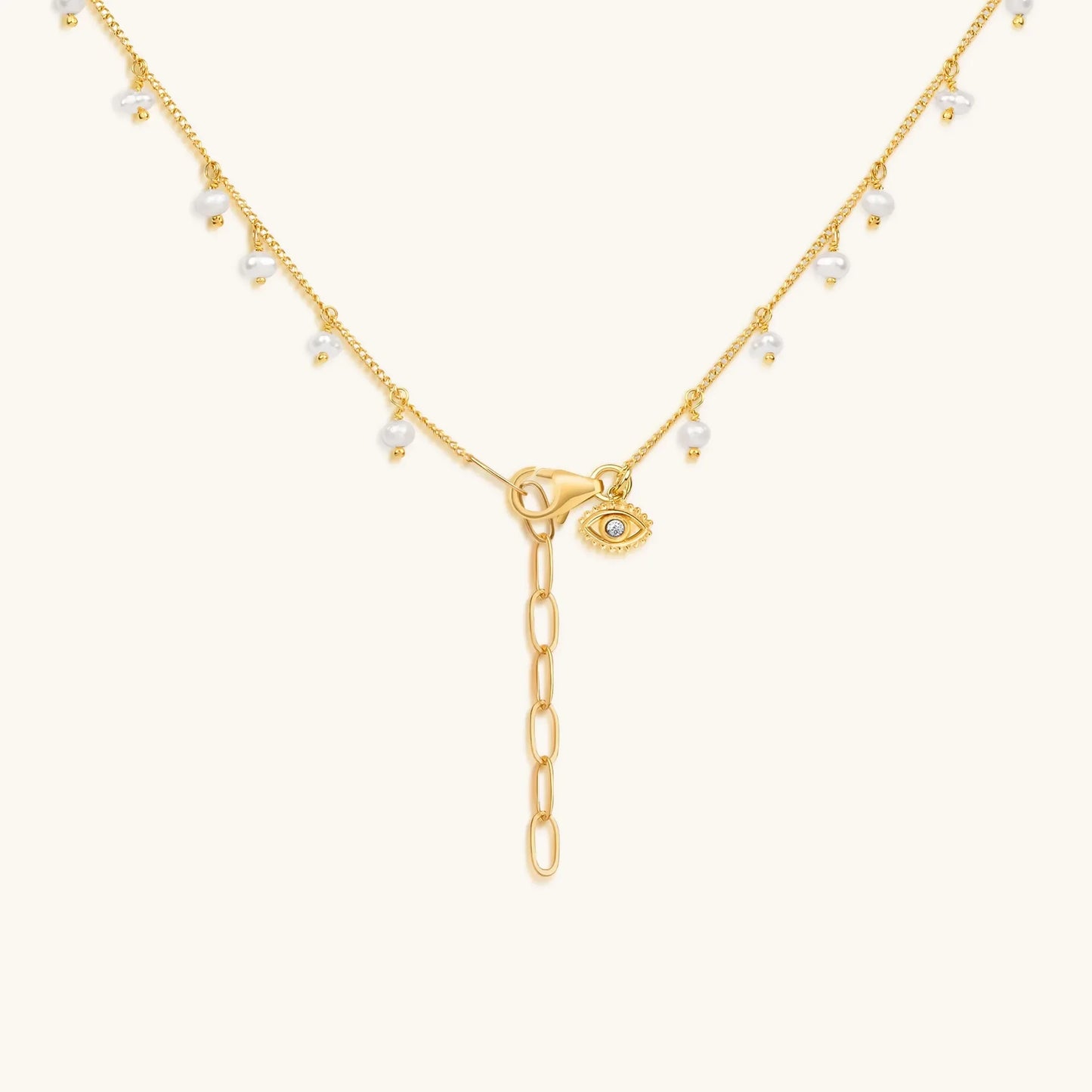 Timeless Love Heart Pearl Lariat Necklace — Elegant Lariat Design