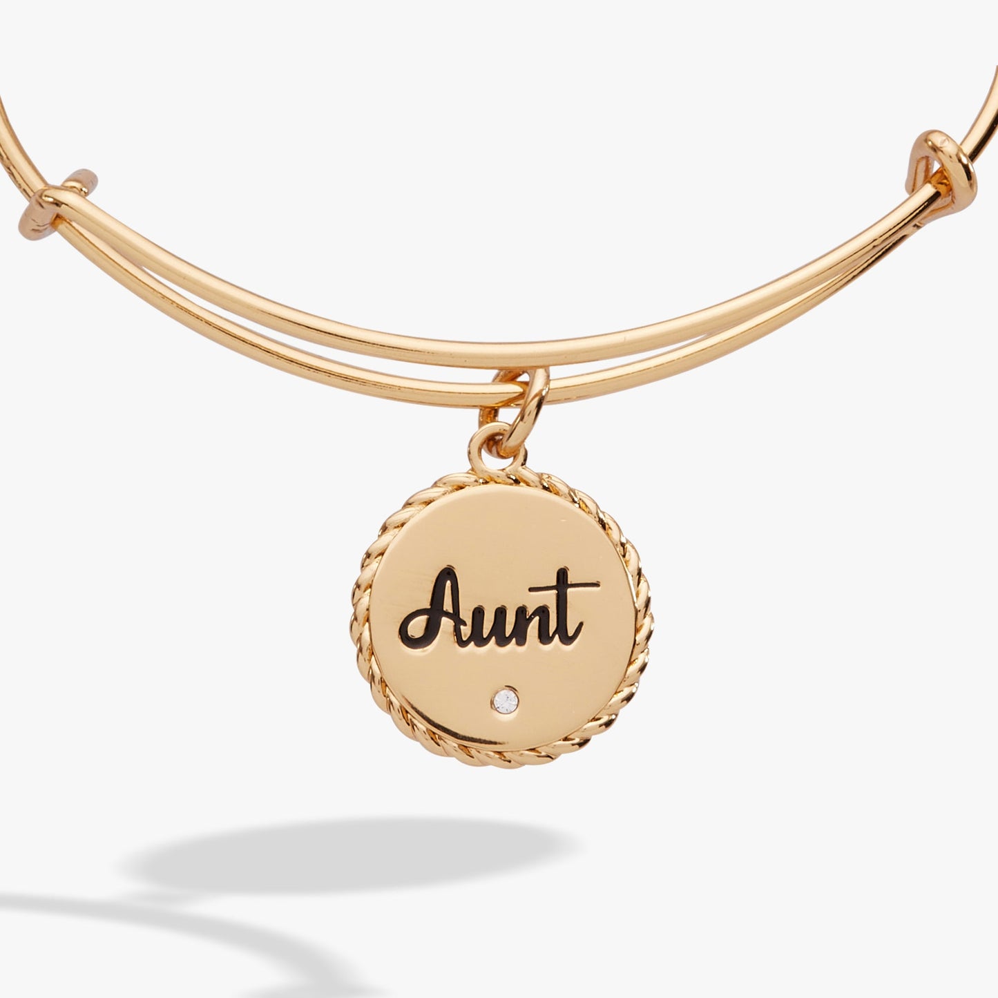 Aunt A Trusting Guide Charm Bangle Bracelet Meaningful Gift