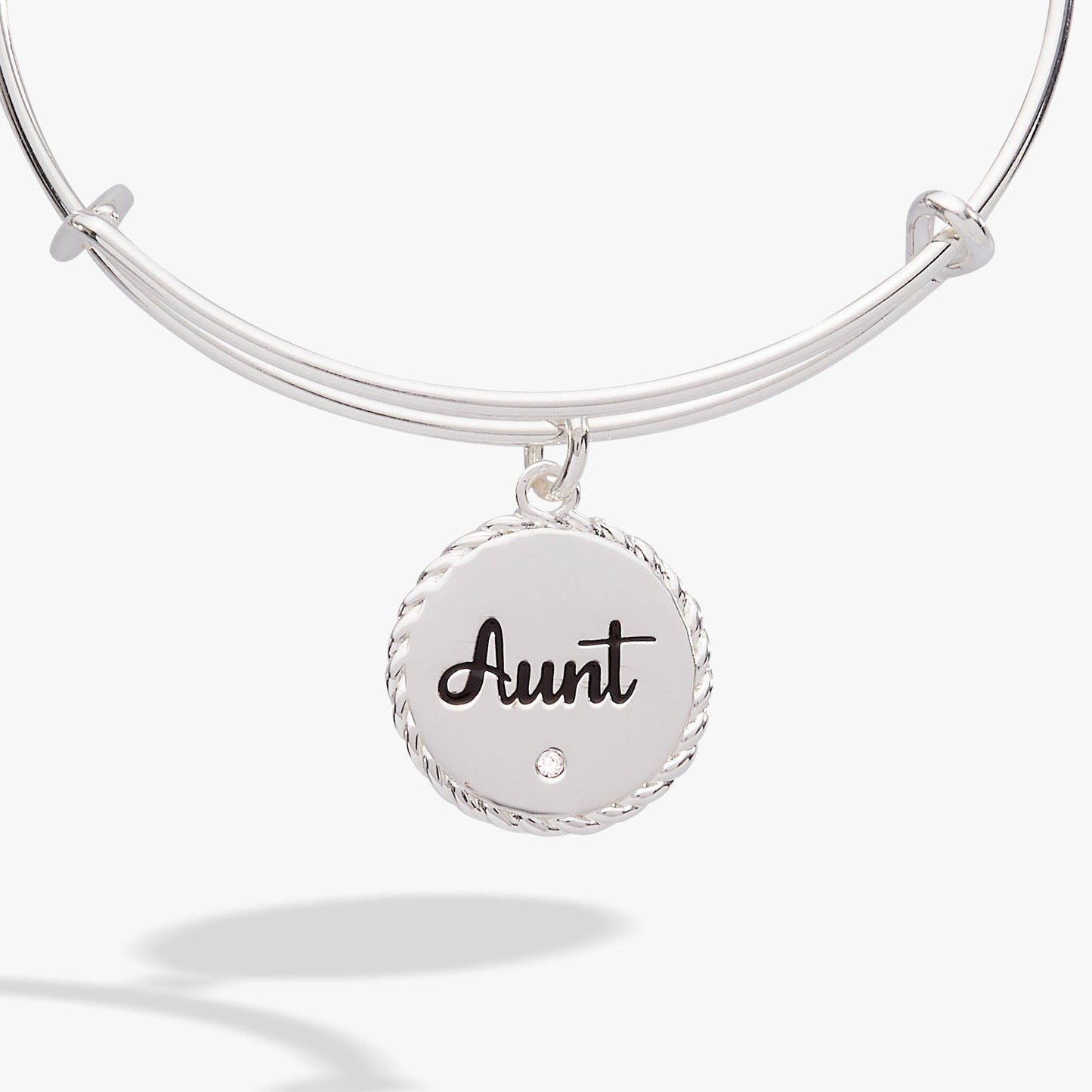 Aunt A Trusting Guide Charm Bangle Bracelet Meaningful Gift