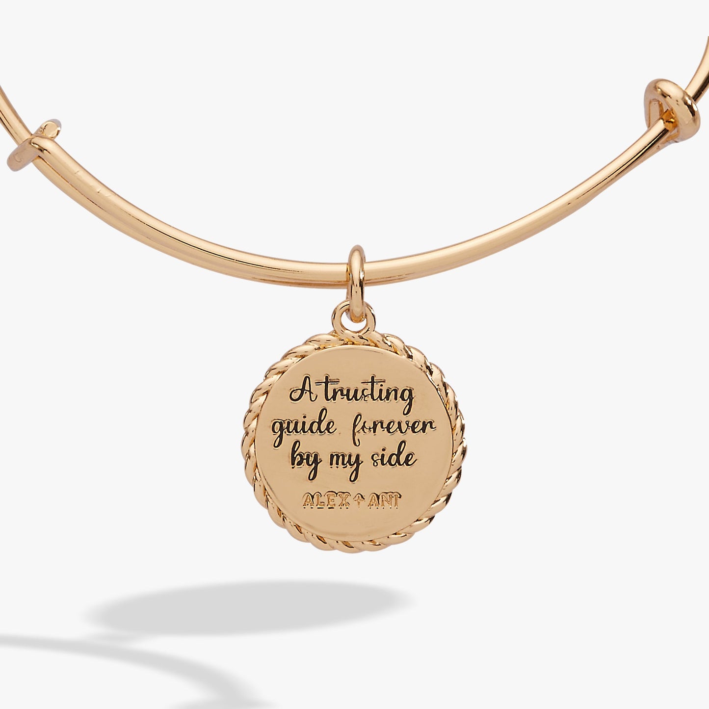 Aunt A Trusting Guide Charm Bangle Bracelet Meaningful Gift