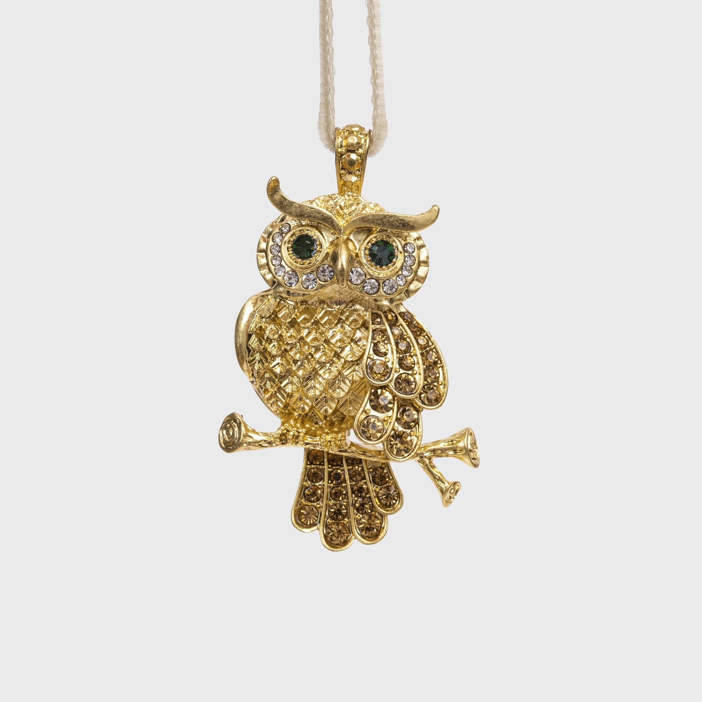 Owl hanging ornament