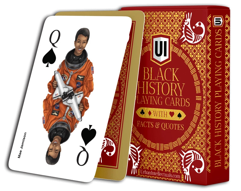 Inspiring Black History Playing Cards — Illustrated Educational Gift Set