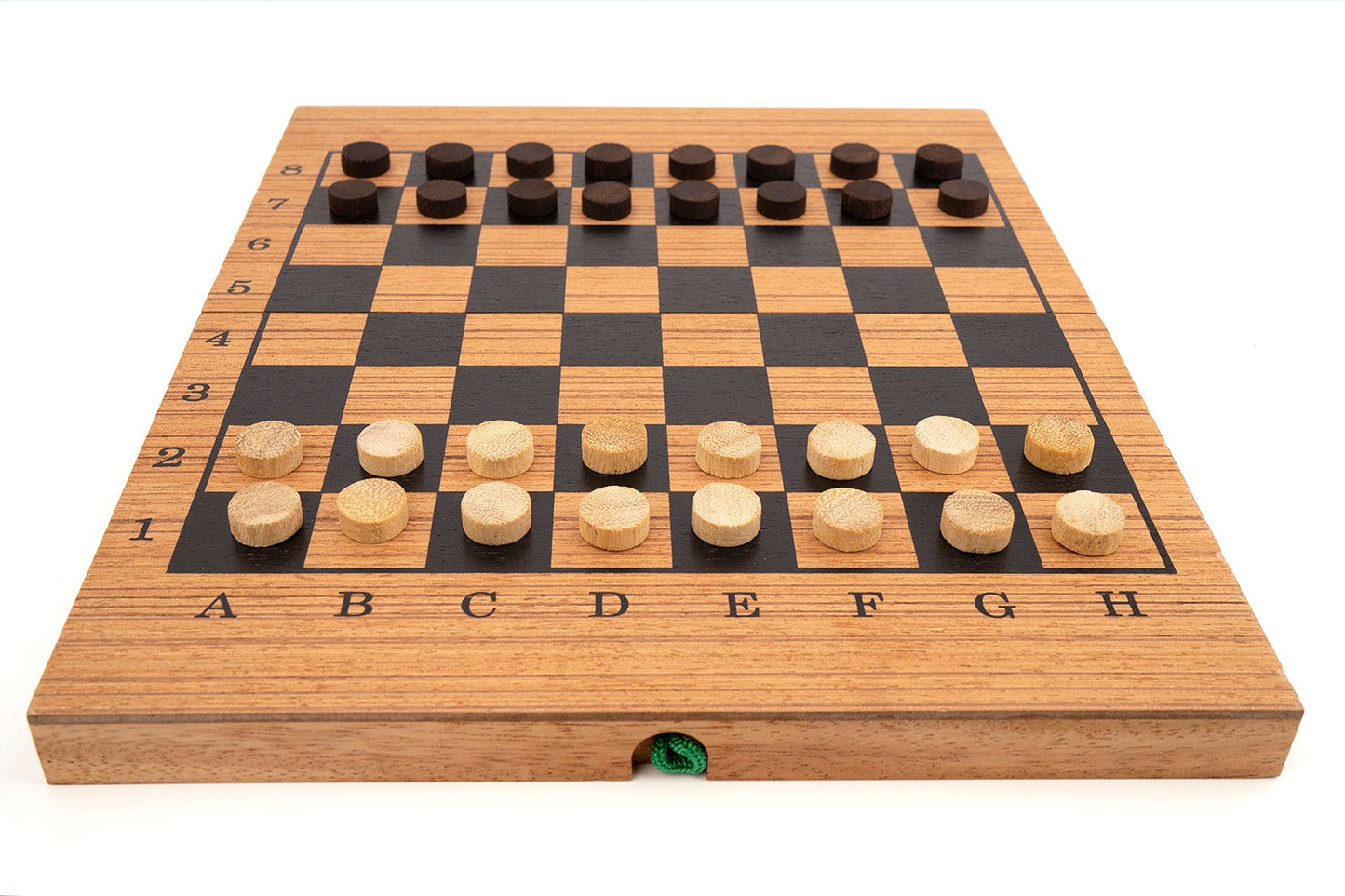 Classic Backgammon & Checkers Foldable Wooden Board Game