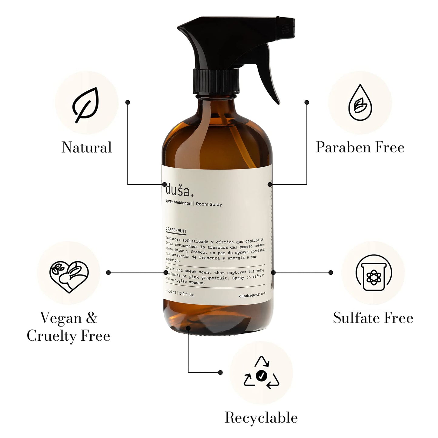 Santal 16 oz Room and Linen Fragrance Spray