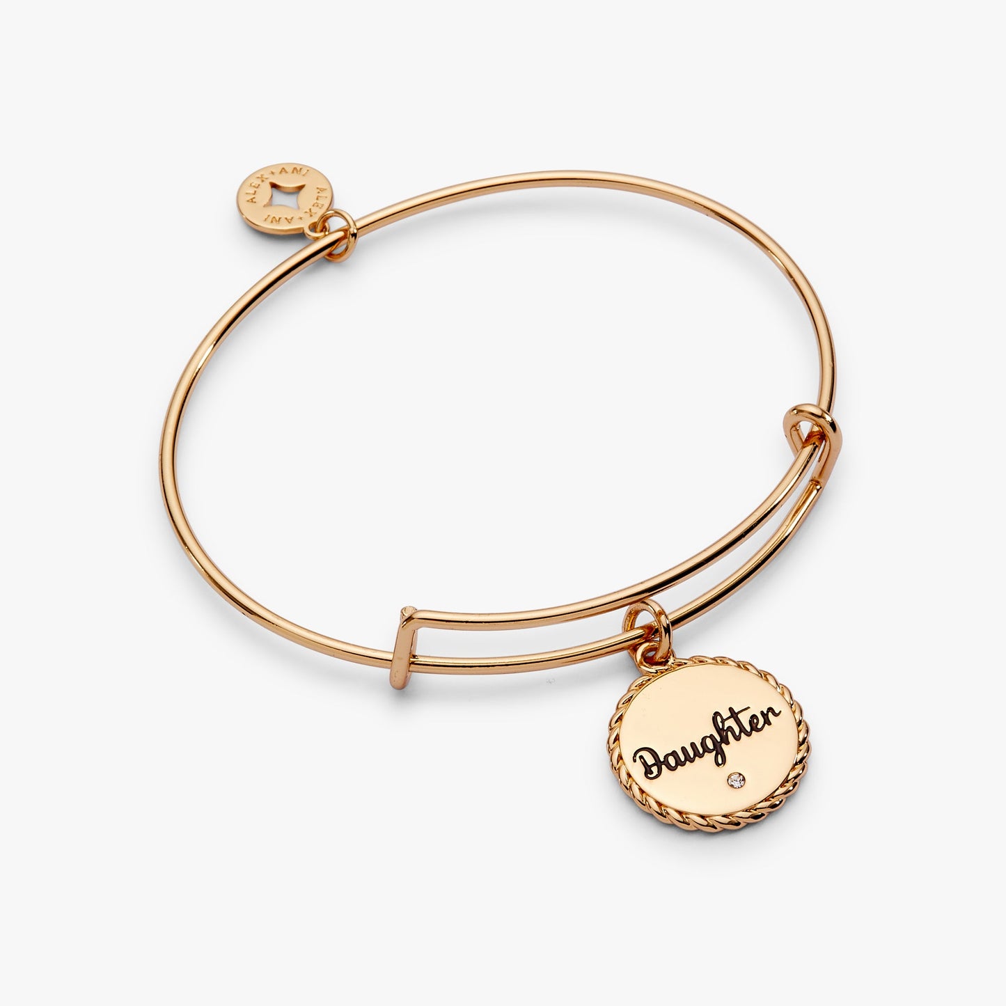 Daughter Most Precious Gift Charm Bangle Bracelet Meaningful