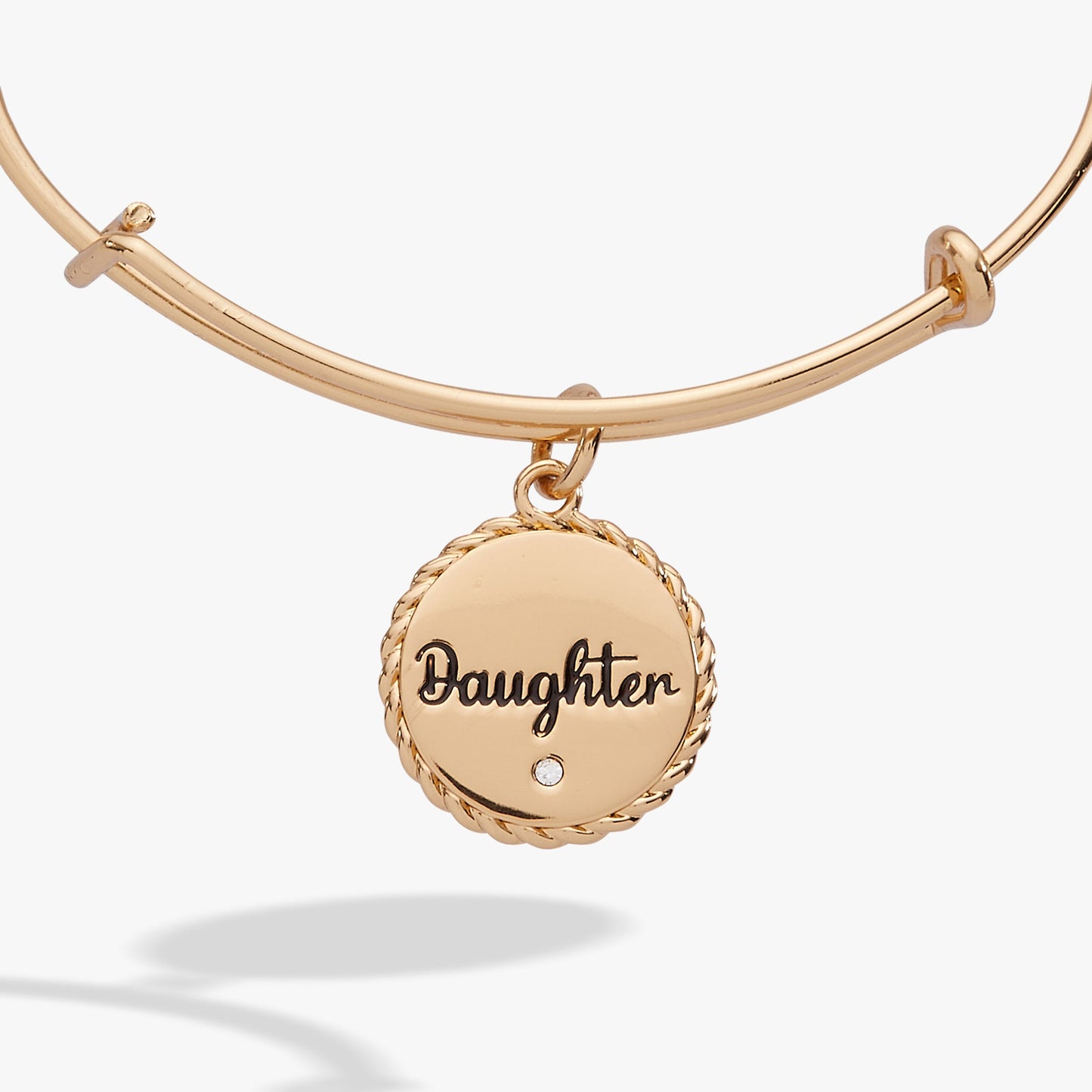 Daughter Most Precious Gift Charm Bangle Bracelet Meaningful