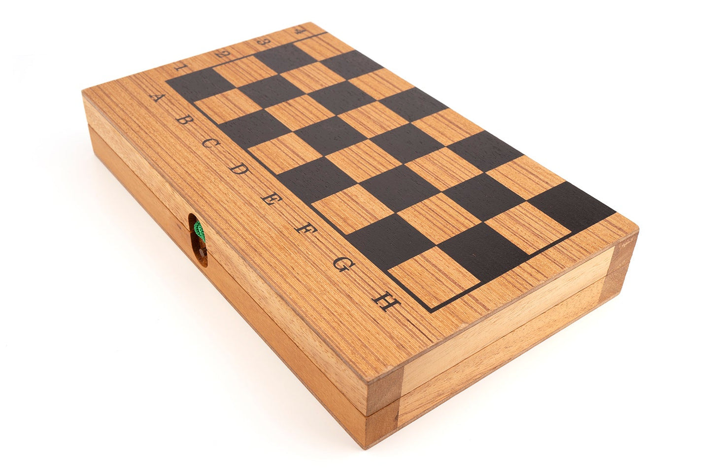 Classic Backgammon & Checkers Foldable Wooden Board Game